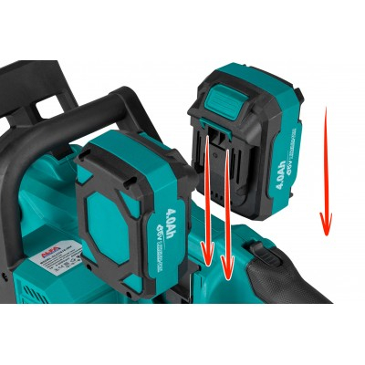 Ferastrau cu lant pe acumulator 16" 36V, include 2 acumulatori 4.0Ah si incarcator (ALCCS16-36V) [11]