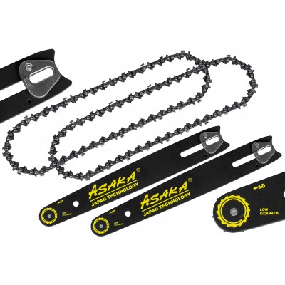 Ferastrau cu lant pe acumulator 21V 3.0Ah pentru crengi, sina 8" 20 cm (ASCD2B-21V) [4]