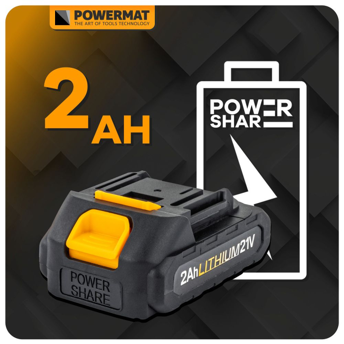 Ferastrau cu lant telescopic (emondor) cu acumulator 20V, 2Ah, lungime 172-240 cm, PM0744 (PM-APW-20C) [19]