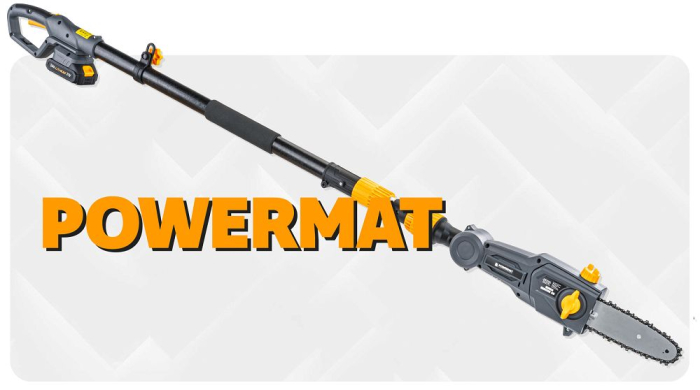 Ferastrau cu lant telescopic (emondor) cu acumulator 20V, 2Ah, lungime 172-240 cm, PM0744 (PM-APW-20C) [16]