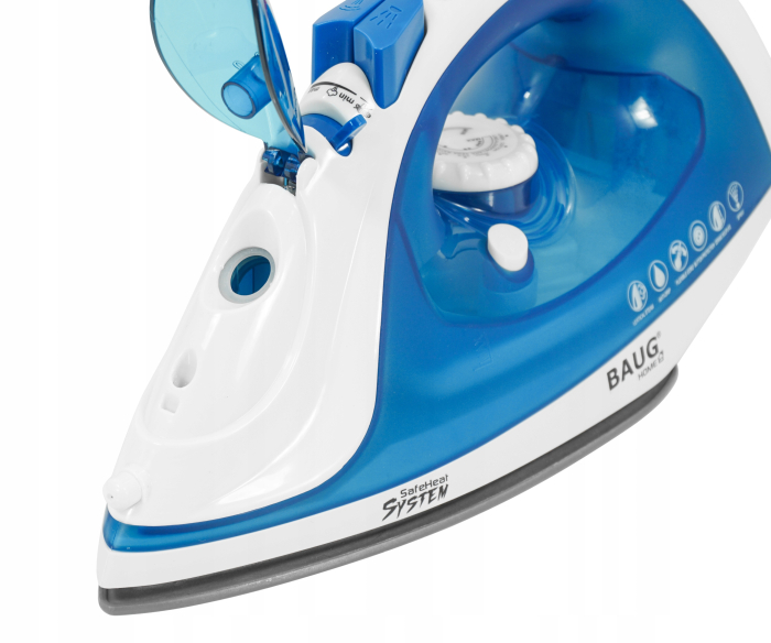 Fier calcat 2200W abur autocuratare talpa otel inoxidabil 22.5x12cm (B8100) [3]