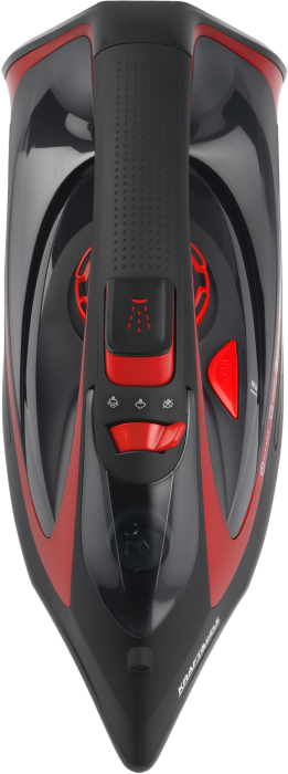 Fier de calcat fara fir 2600W, talpa ceramica, rezervor 450 ml, functie abur vertical (KD4320) [10]