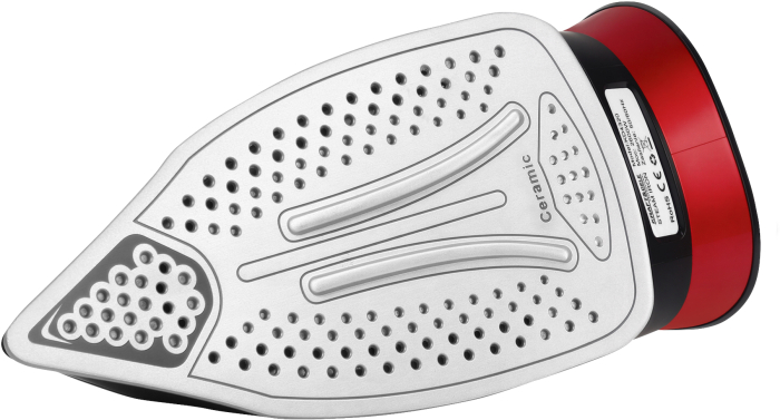 Fier de calcat fara fir 2600W, talpa ceramica, rezervor 450 ml, functie abur vertical (KD4320) [14]