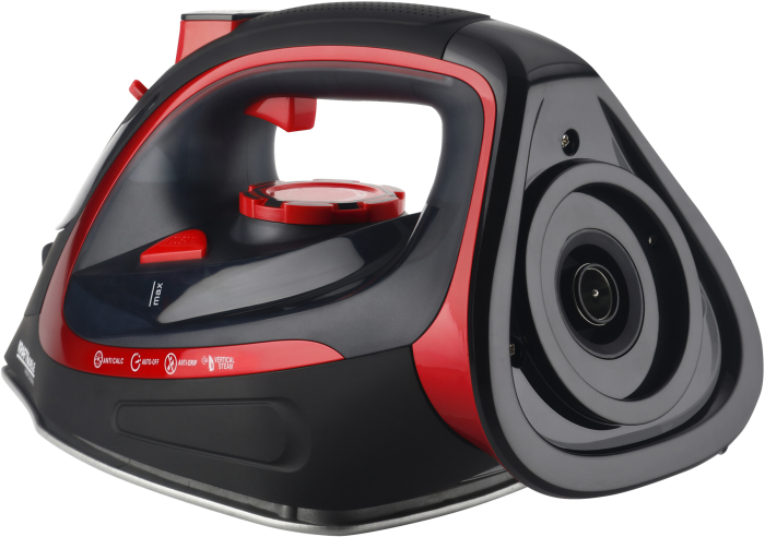 Fier de calcat fara fir 2600W, talpa ceramica, rezervor 450 ml, functie abur vertical (KD4320) [6]