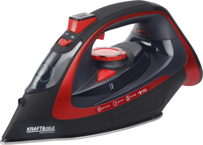 Fier de calcat fara fir 2600W, talpa ceramica, rezervor 450 ml, functie abur vertical (KD4320) [8]