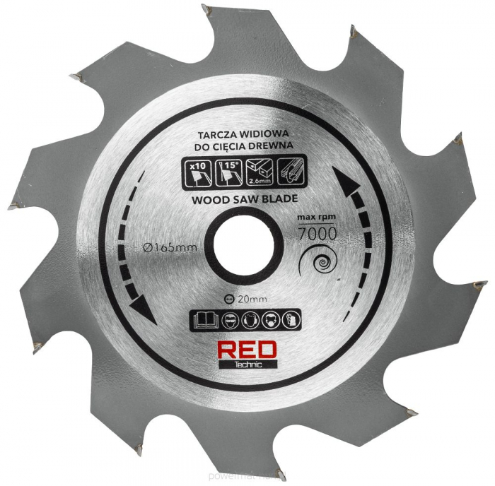 Fierastrau circular de mana 2400W 2 in 1 cu sina fixare rulare (RTPZ0129) [8]