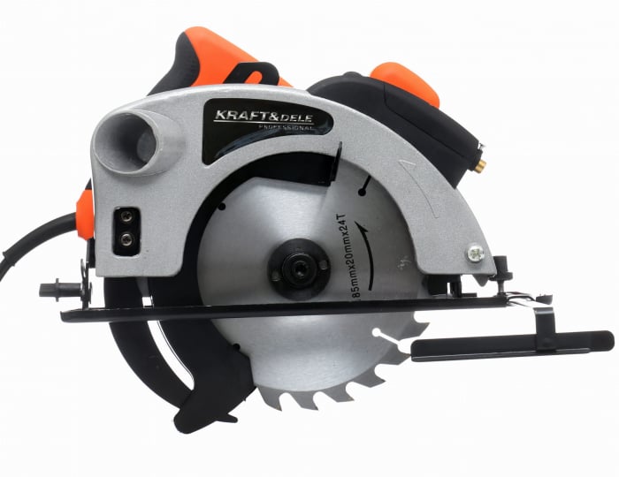 Fierastrau circular de mana cu laser 2850W 185mm (KD1719) [11]