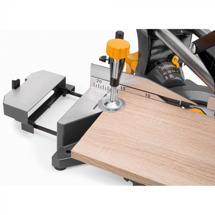 Fierastrau circular debitat lemn 2400W 2 panze 255mm debitator glisare (PM0875) [12]