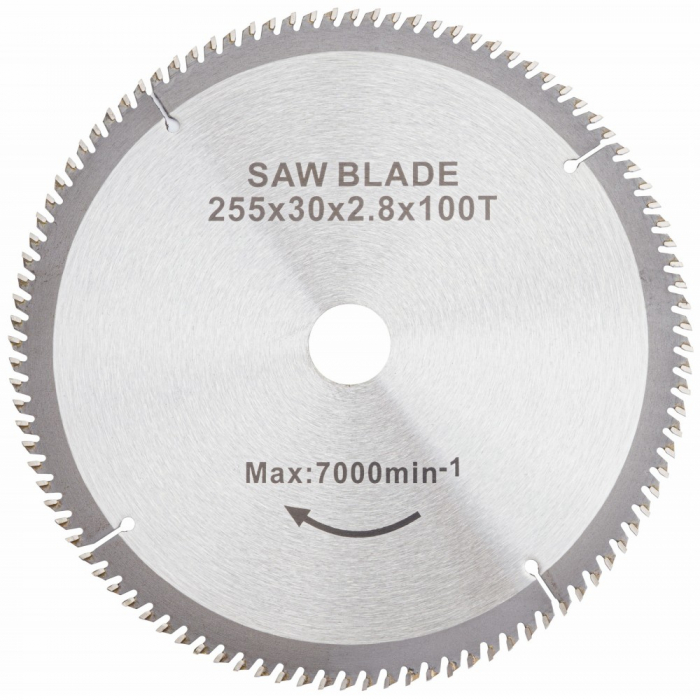 Fierastrau circular debitat lemn 2400W 2 panze 255mm debitator glisare (PM0875) [17]