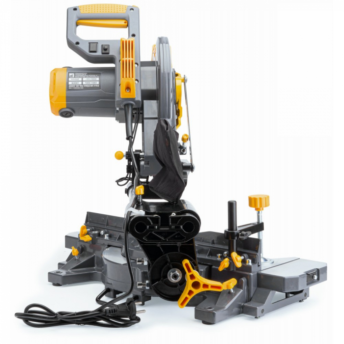 Fierastrau circular debitat lemn 2400W 2 panze 255mm debitator glisare (PM0875) [5]