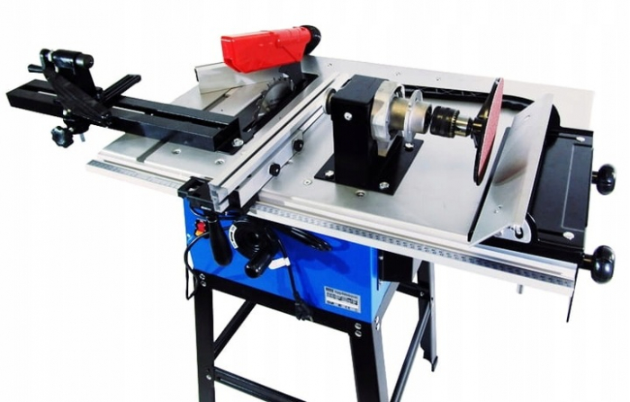 Fierastrau circular lemn cu masa 2500W multifunctional 6 in 1 strung polizor slefuitor (BP-4786) [11]