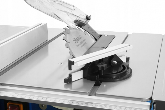 Fierastrau circular lemn cu masa 2600W + 5 PANZE inclinare reglabila unghi stationar banc (B4131) [9]