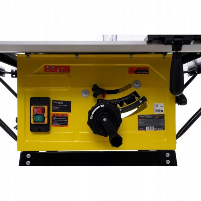 Fierastrau circular lemn cu masa 2900W 30mm inclinare reglabila unghi stationar banc (KD5293) [4]