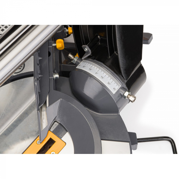 Fierastrau circular masina aparat debitat lemn 2200W 305mm debitator sanie glisare inclinare reglabila (PM0874) [12]