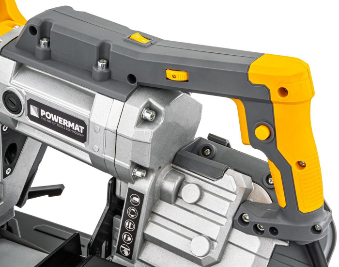 Fierastrau cu banda pentru metal 1200W, taiere uscata fara scantei, 127x127mm, viteza reglabila, baza demontabila PM1345 (PM-PTDM-1200M) [15]