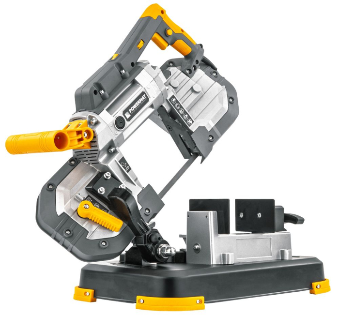 Fierastrau cu banda pentru metal 1200W, taiere uscata fara scantei, 127x127mm, viteza reglabila, baza demontabila PM1345 (PM-PTDM-1200M) [2]