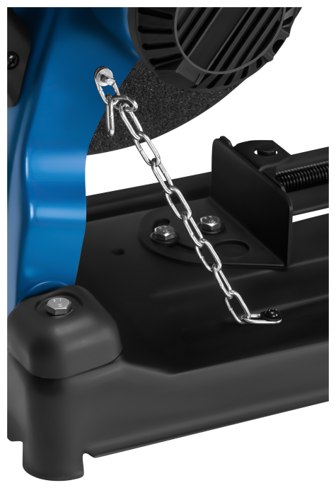 Fierastrau debitat metale 2900w disc 355mm, circular, debitator stationar cu masa si menghina reglaj unghi (KD553) [5]