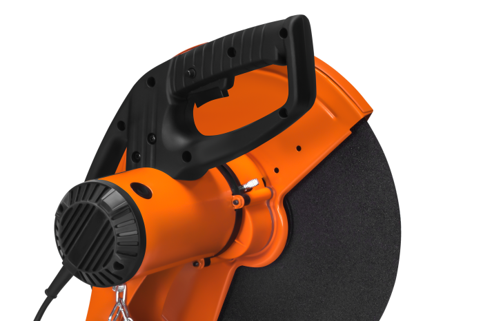 Fierastrau debitat metale 2900w disc 355mm, circular, debitator stationar cu masa si menghina reglaj unghi (KD553-P) [4]