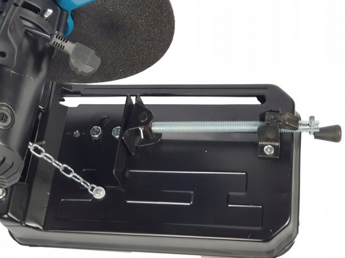 Fierastrau debitat metale 3500w disc 350mm, circular/ debitator stationar cu masa si menghina reglaj unghi (42264) [3]