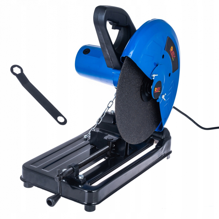 Fierastrau debitat metale 3850w disc 355mm, circular, debitator stationar cu masa si menghina reglaj unghi (MJ-1091) [6]