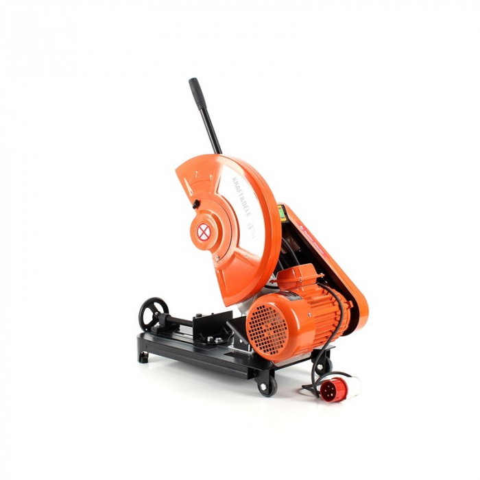 Fierastrau debitat metale profesional 380V 400V trifazat trifazic disc 400mm pe curea (KD594) [13]