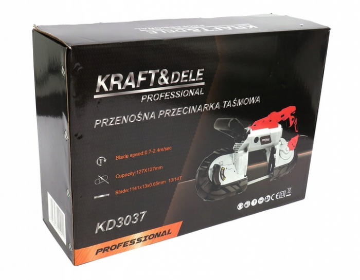 Fierastrau electric portabil 1900W taiat metal fier cu banda (KD3037) [3]