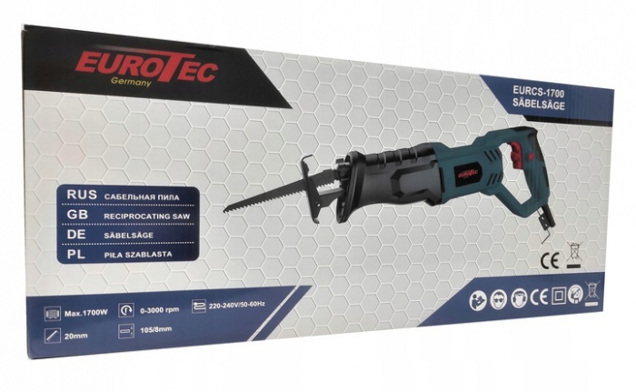Fierastrau pendular electric tip sabie 1700W + 12 panze (EURCS-1700) [2]