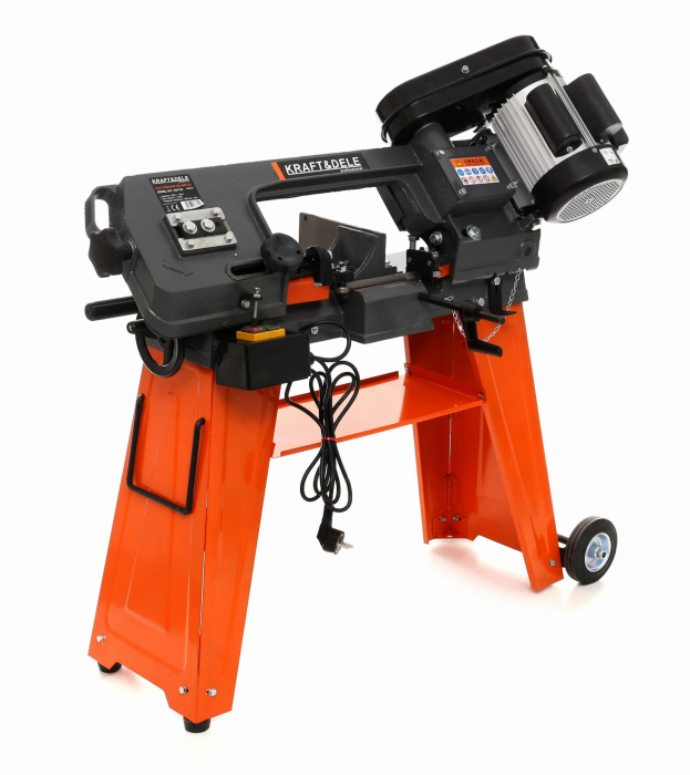 Fierastrau prelucrare debitat metal cu banda si masa 700W 1450rpm (KD1733) [3]