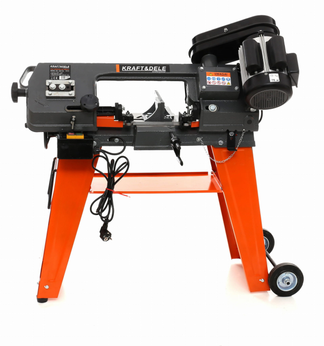 Fierastrau prelucrare debitat metal cu banda si masa 700W 1450rpm (KD1733) [4]