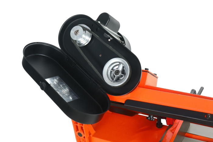 Fierastrau prelucrare debitat metal cu banda si masa 850W 1450rpm (KD5475) [7]