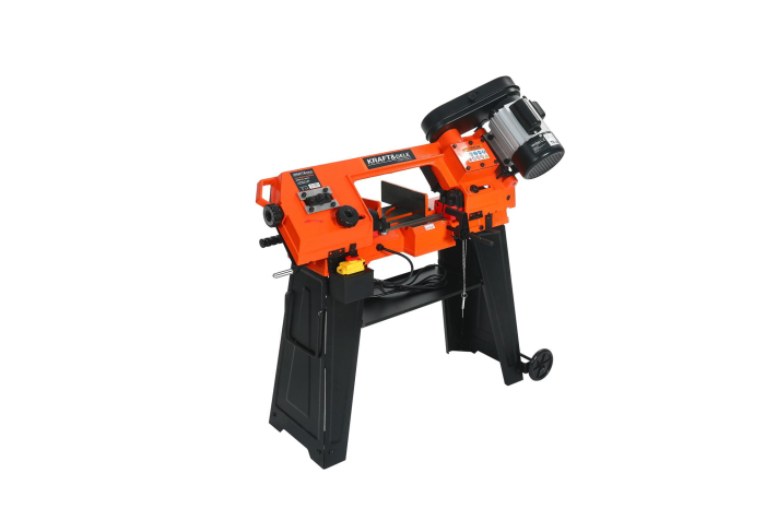 Fierastrau prelucrare debitat metal cu banda si masa 850W 1450rpm (KD5475) [4]