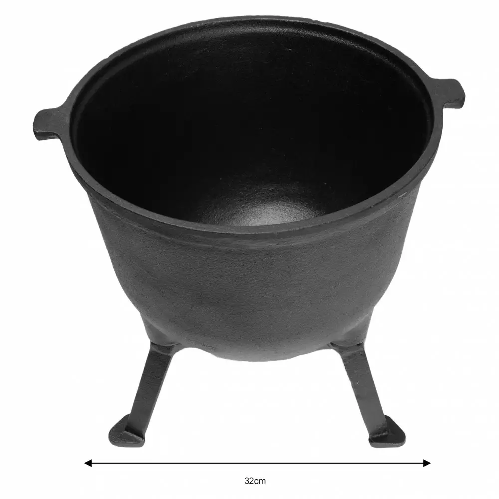 Cazan, ceaun, fierbator din fonta, capacitate 10 l (KH-2233) [7]