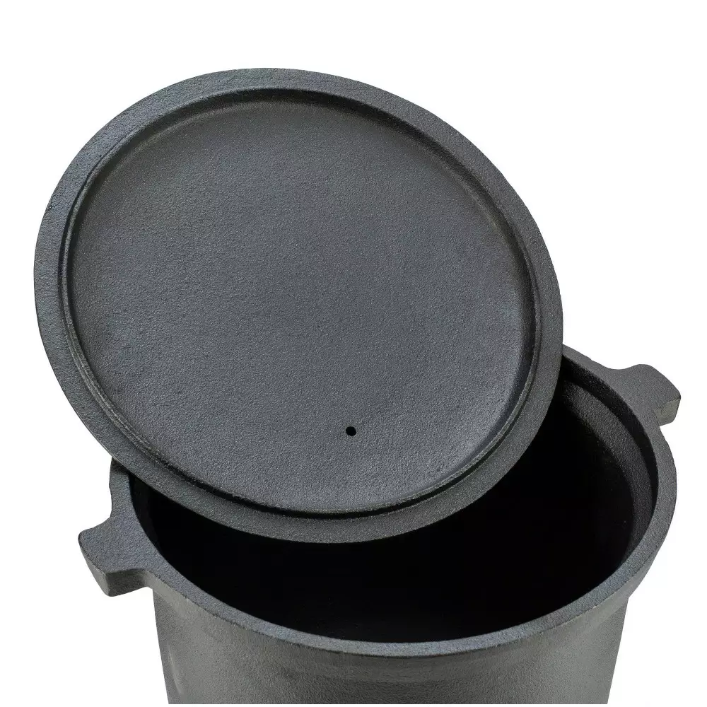 Cazan, ceaun, fierbator din fonta, capacitate 10 l (KH-2233) [6]
