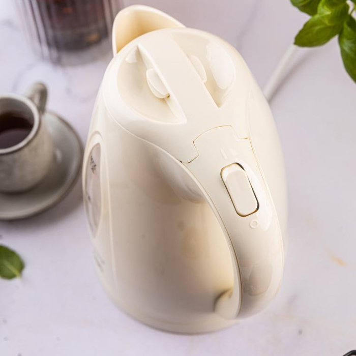 Fierbator electric 1.2 l crem cu led si fierbere rapida (KB-9002) [10]