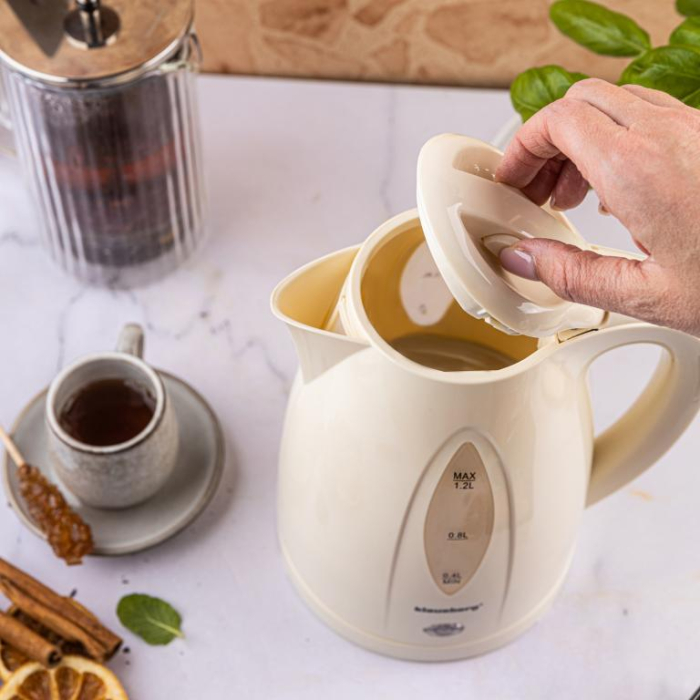 Fierbator electric 1.2 l crem cu led si fierbere rapida (KB-9002) [15]