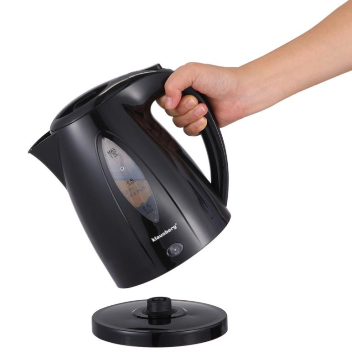 Fierbator electric 1.2 l negru cu Led si fierbere rapida (KB-9001) [4]