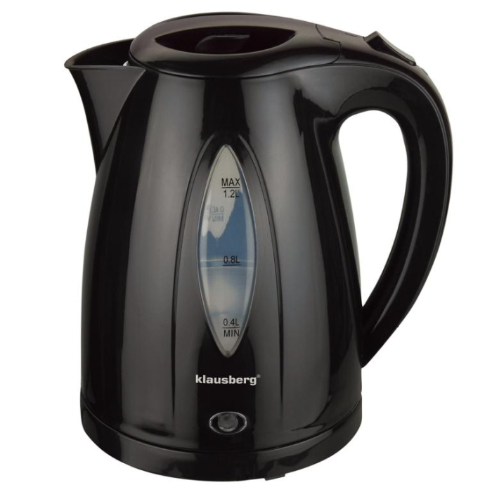 Fierbator electric 1.2 l negru cu Led si fierbere rapida (KB-9001) [3]