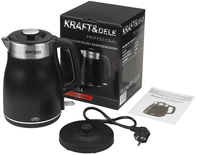 Fierbator electric, capacitate 1.8L 2400W oprire automata (KD4104) [16]