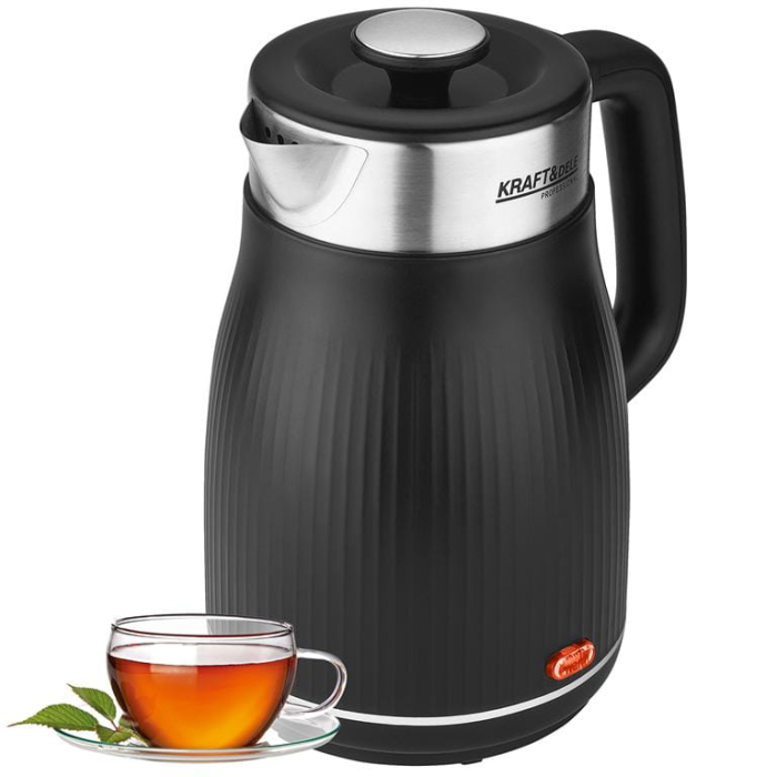 Fierbator electric, capacitate 1.8L 2400W oprire automata (KD4104) [2]