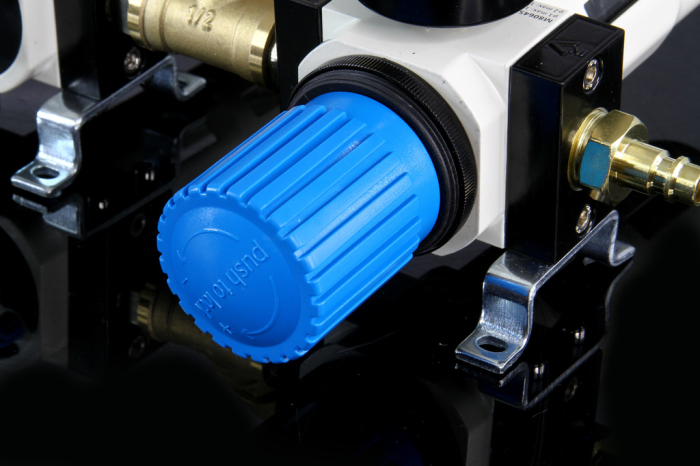Filtru regulator cu ungator pentru aer comprimat 1/2", separator apa si ulei (M80645) [14]
