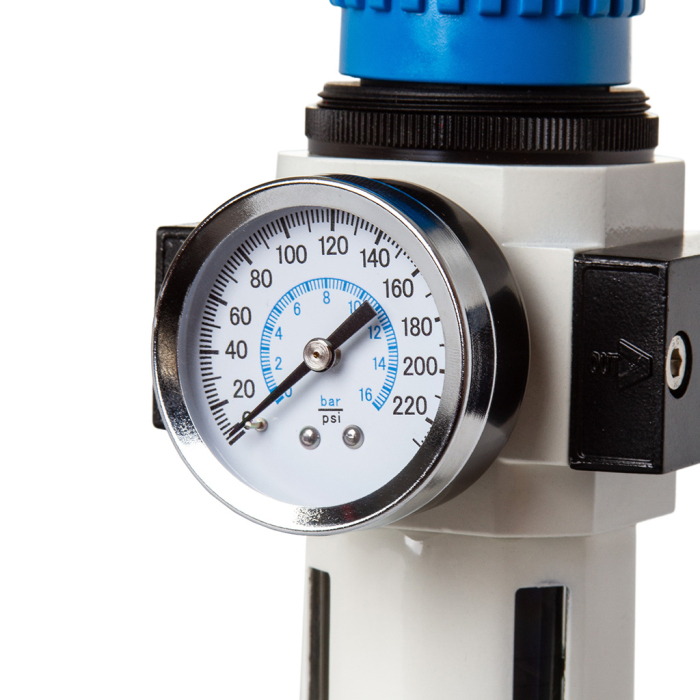 Filtru regulator de aer comprimat 1/2", separator apa si ulei, 4000 l/min (M80646) [2]