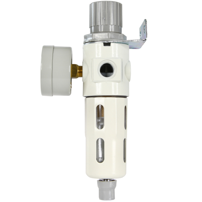 Filtru regulator de aer comprimat 1/4", separator apa si ulei, 1300 l/min (M80691) [4]