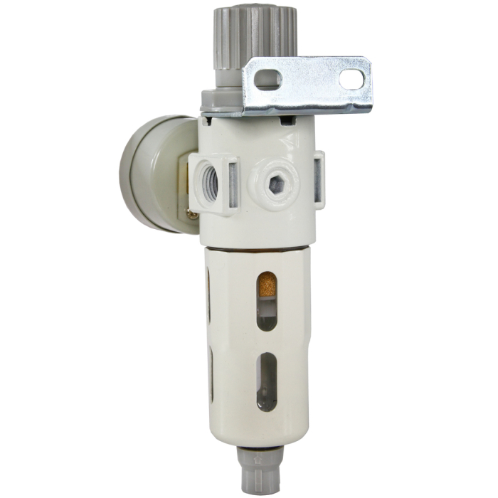 Filtru regulator de aer comprimat 1/4", separator apa si ulei, 1300 l/min (M80691) [5]