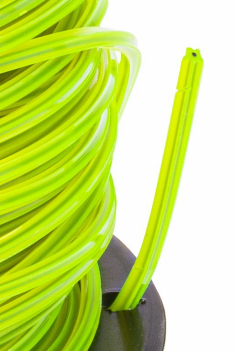 Fir de taiere pentru motocoasa 2,4 mm x 100 m, profil stea, ranforsat, pentru iarba si buruieni PM0981 (PM-ZTN-2.4-100G2) [3]