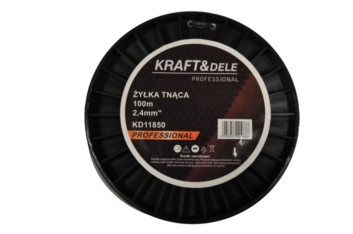 Fir trimmer  motocoasa taiere 100 m 2.5mm² (KD11850) [5]