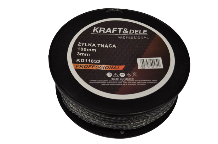 Fir trimmer  motocoasa taiere 100 m 3mm² (KD11852) [3]