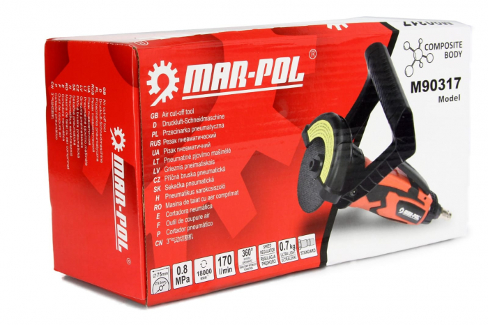 Flex pneumatic perpendicular 75mm 20000rpm (M90317) [4]
