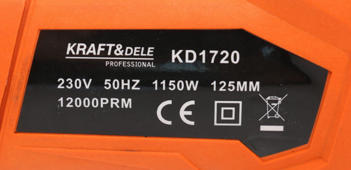 Flex Polizor unghiular 125mm 1150W (KD1720) [8]