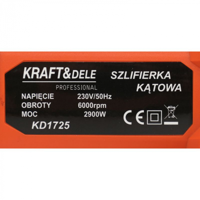 Flex, polizor unghiular mare 2900W 230mm (KD1725) [3]