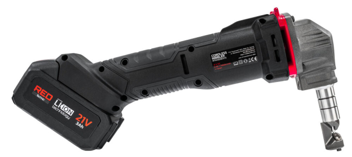 Foarfeca electrica fara fir 21V pentru taierea tablei metalice 2,5 mm cu 2 baterii 3Ah (RTANSDB0173) [5]